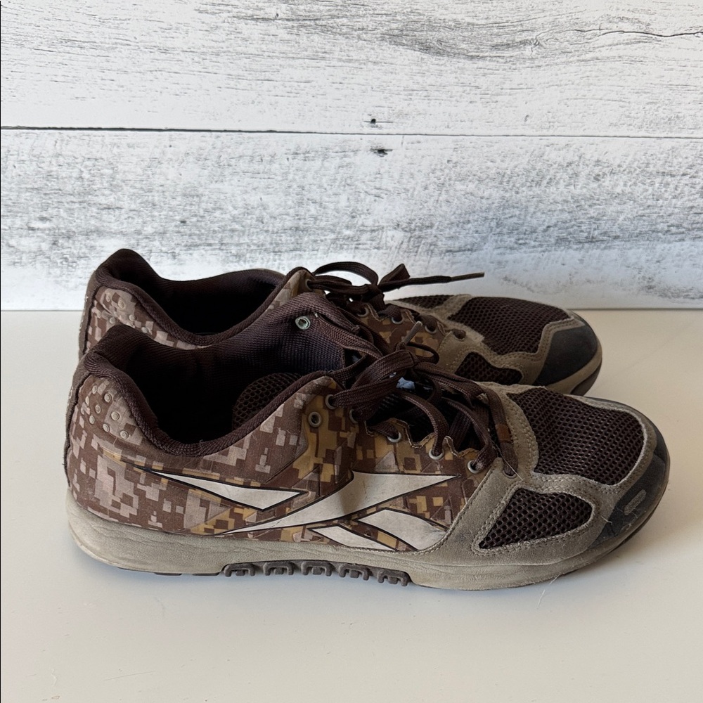 Reebok Nano 2.0 Brown Camouflage Athletic Shoes